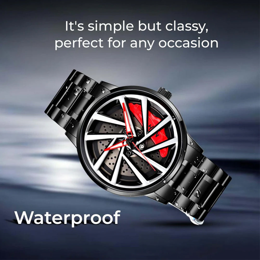 HMN™ INDIA Boxster Spyder Wheels Rolling Creative Watch