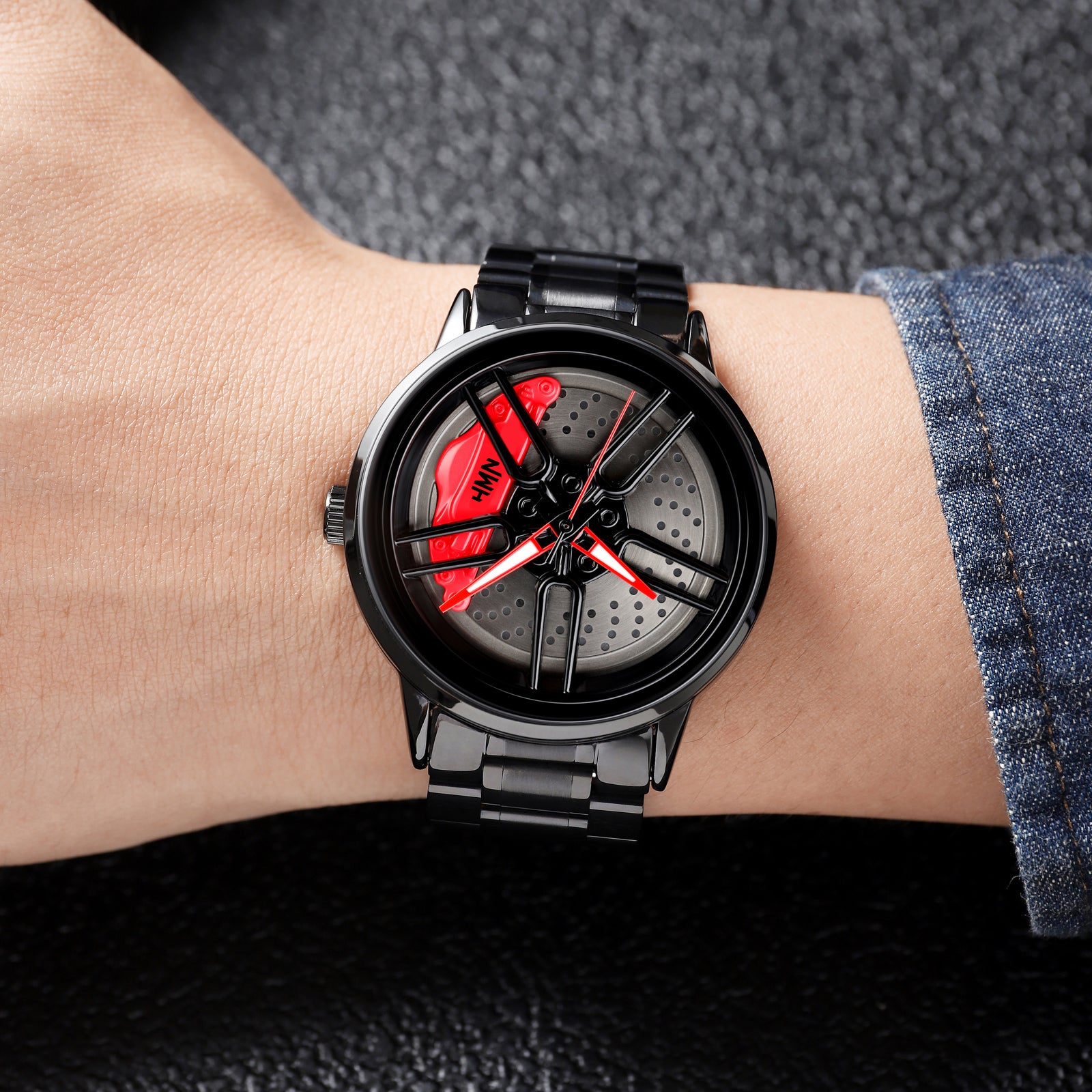 HMN™ INDIA Speed Star GT Wheels Rolling Creative Watch - Limited Edition
