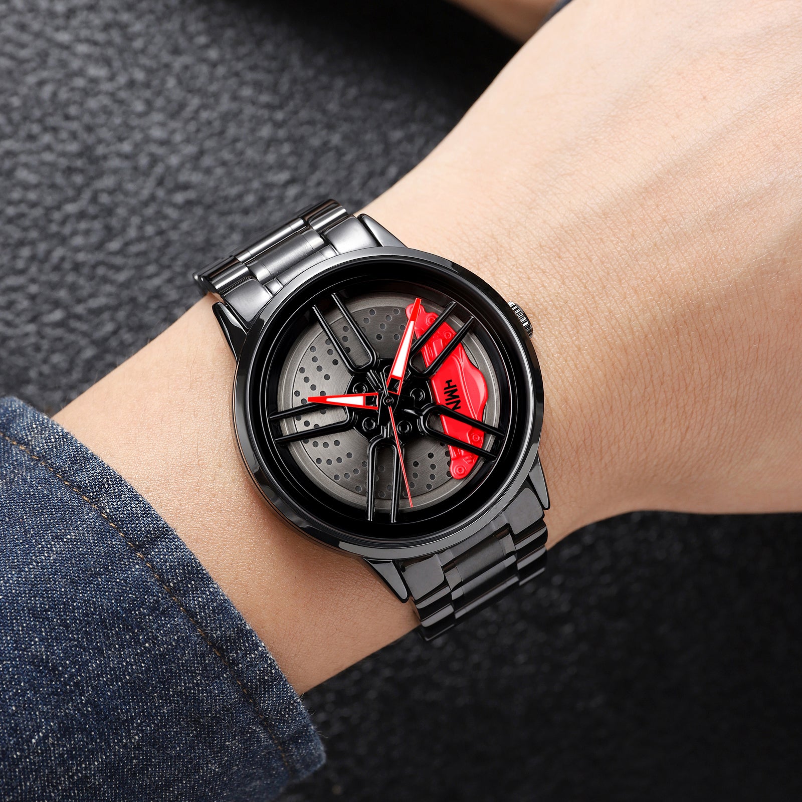 HMN™ INDIA Boxster Spyder Wheels Rolling Creative Watch - Series A