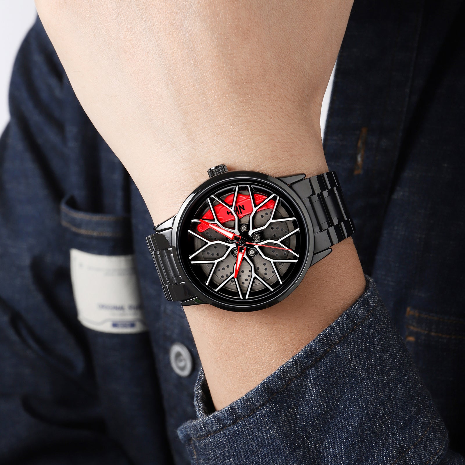 HMN™ INDIA Boxster Spyder Wheels Rolling Creative Watch