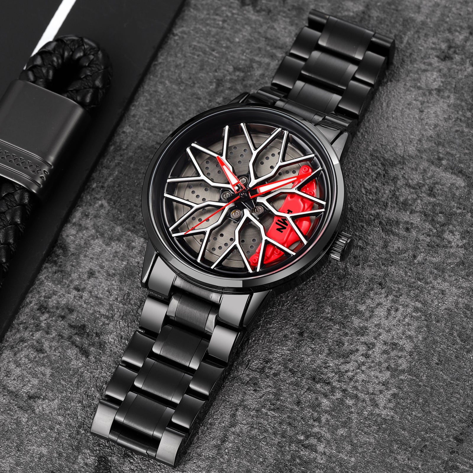 HMN™ INDIA Boxster Spyder Wheels Rolling Creative Watch