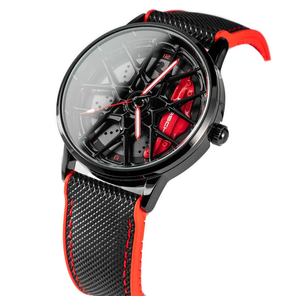 HMN™ INDIA Speed Star GT Wheels Rolling Creative Watch - Limited Edition
