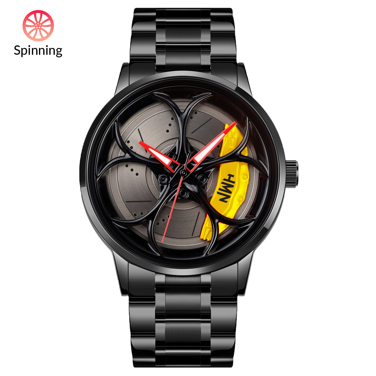 HMN™ INDIA Speed Star GT Wheels Rolling Creative Watch - Limited Edition