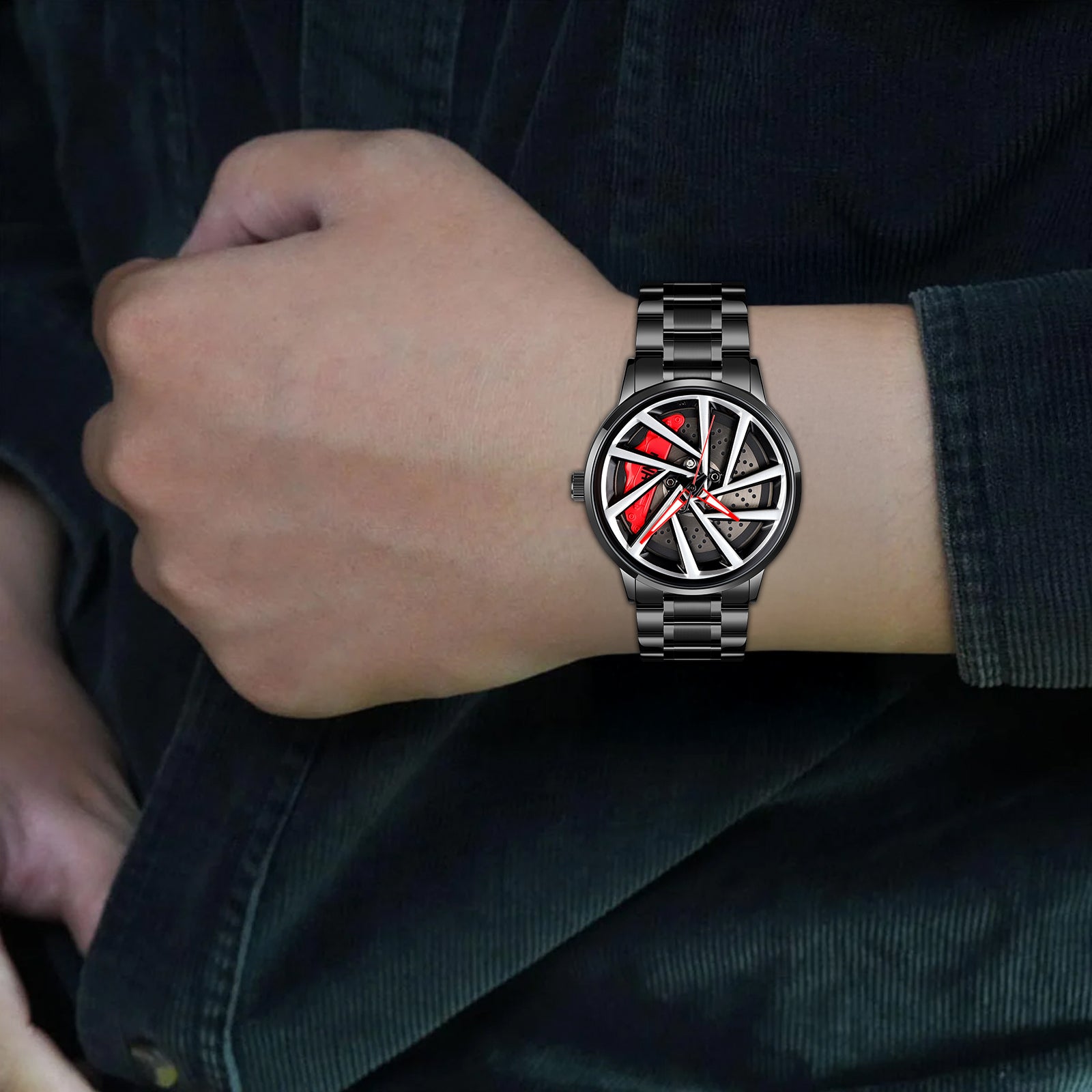 HMN™ INDIA Bimmer-8 Wheels Rolling Creative Watch Series-C