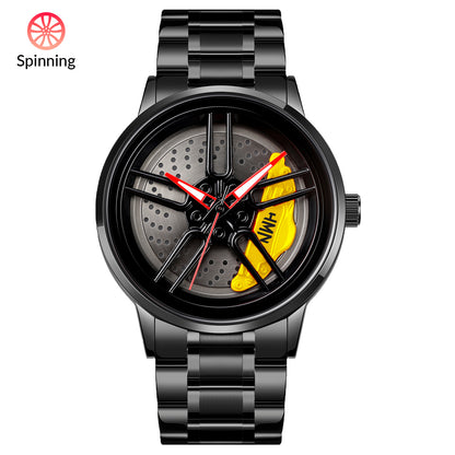 HMN™ INDIA Speed Star GT Wheels Rolling Creative Watch - Limited Edition