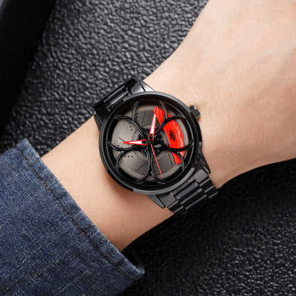 HMN™ INDIA Speed Star GT Wheels Rolling Creative Watch - Limited Edition