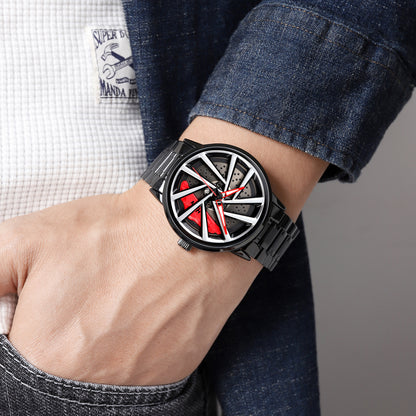 HMN™ INDIA Speed Star GT Wheels Rolling Creative Watch - Limited Edition