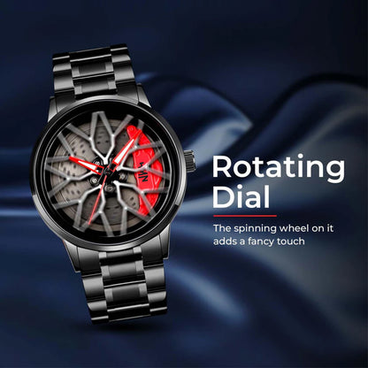 HMN™ INDIA Speed Star GT Wheels Rolling Creative Watch - Limited Edition