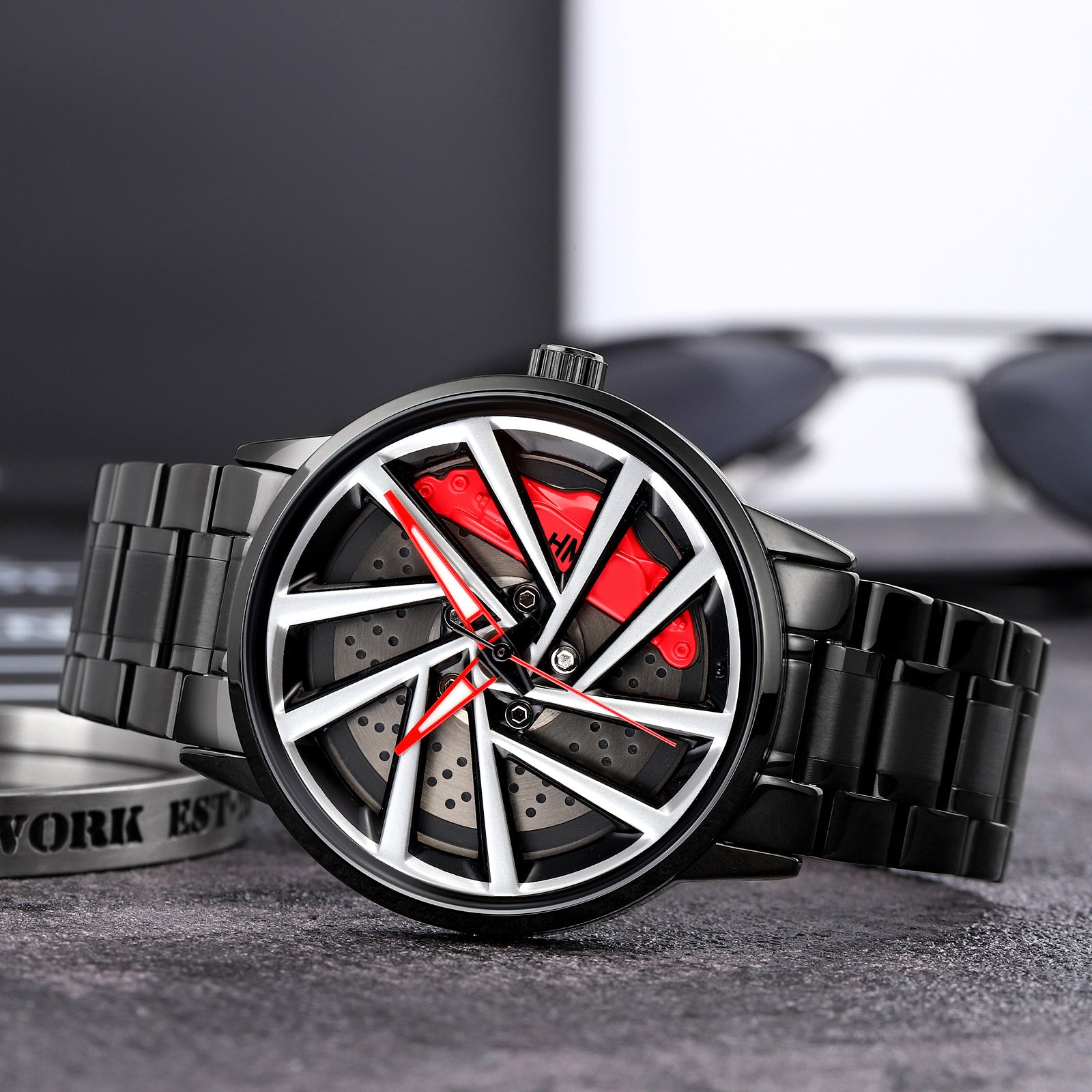 HMN™ INDIA Bimmer-8 Wheels Rolling Creative Watch Series-C