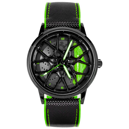 HMN™ INDIA Speed Star GT Wheels Rolling Creative Watch - Limited Edition